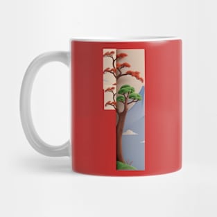 abstract tree design Mug